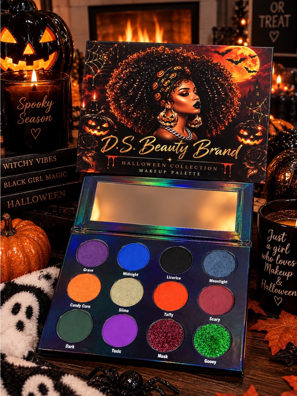 Halloween Eyeshadow Palette — Multi-Color